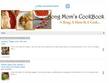 Tablet Screenshot of bongcookbook.com